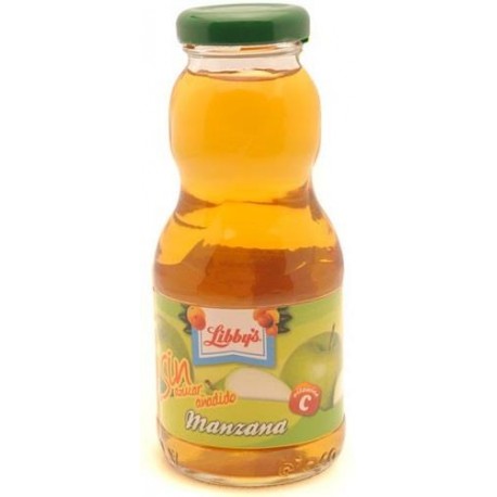 JUGO LIBBY´S MANZANA S/A BOT. 24x0.25 L.