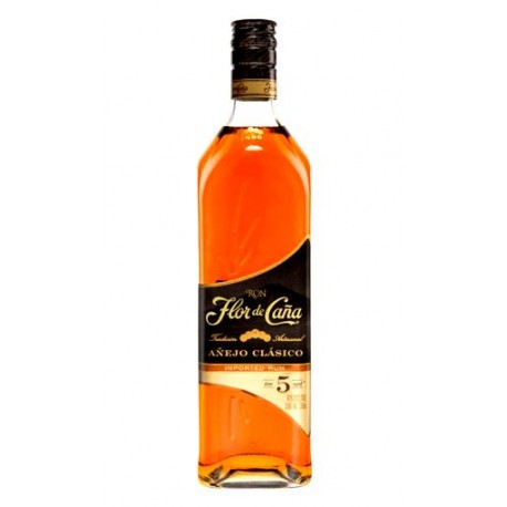 RON FLOR DE CAÑA ORO 5 AÑOS 6x0.70 L.