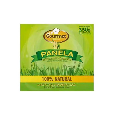 PANELA GOURMET 50 SOBRES 250 GR.