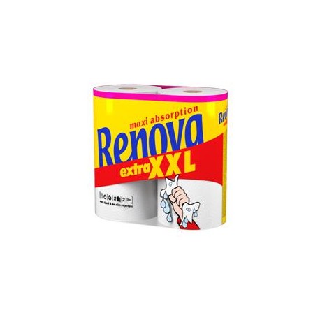 PAPEL RENOVA MULTIUSO EXTRA XXL 10x2 ROLLOS