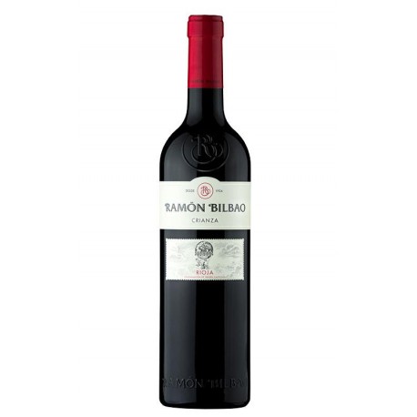 VINO RAMÓN BILBAO CRIANZA RIOJA 12x0,75 L.