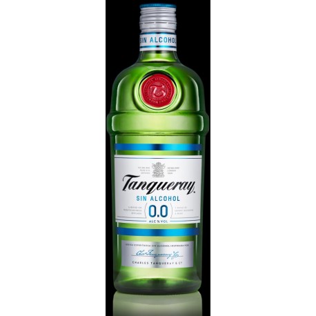 GINEBRA TANQUERAY 0,0% ALCOHOL 6x0,70 L.