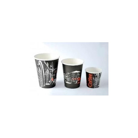 VASO CARTÓN PARAFINA 8 OZ COFFE PAQ. 50 UND.