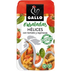 PASTA GALLO HELICES VEGETALES 24x250 GR.