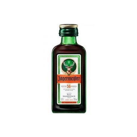 LICOR JÄGERMAIFTER MINIATURA 24x4 CL.