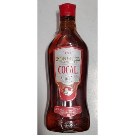 RON MIEL COCAL PLÁSTICO 12x0,5 L.