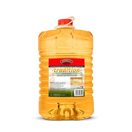 ACEITE VEGETAL BORGES TRADITION GARRAFA 2x7,5 L.