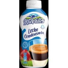 LECHE MILVALLES CONDENSADA SIRVE FÁCIL 12x450 GR.