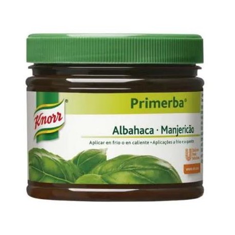 PRIMERBAS ALBAHACA KNORR BOTE 2x340 GR.