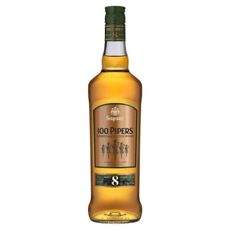 WHISKY 100 PIPERS 8 AÑOS 6x0,70 L.