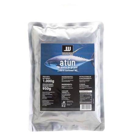 ATÚN JJJ A/vEGETAL BOLSA 16x1 KG.