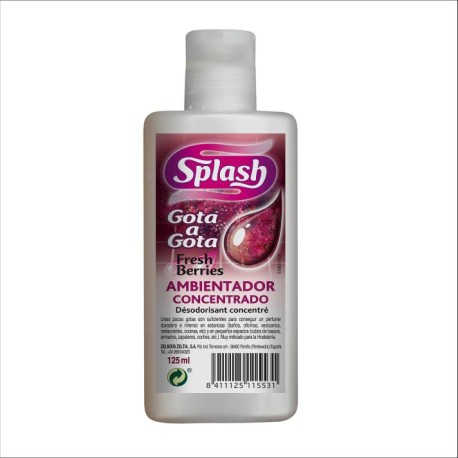 AMBIENTADOR GOTA SPLASH FRESH BERRIES 12x125 ML.