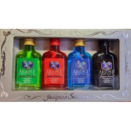 LICOR ABSINTHE ESTUCHE 4 BOT. 12x10 CL.