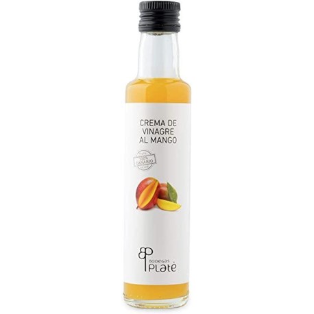 VINAGRE PLATÉ CREMA AL MANGO 12x250 ML.