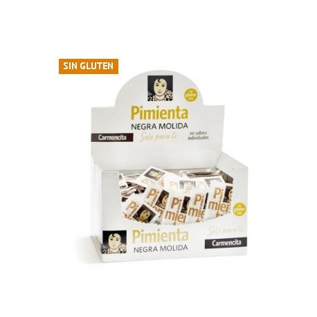 PIMIENTA NEGRA CARMENCITA EN SOBRES 6x250 UND