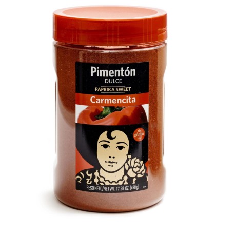 PIMENTÓN CARMENCITA DULCE BOTE 6x490 GR.