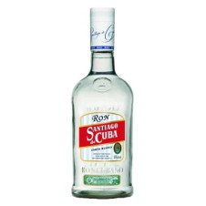 RON SANTIAGO DE CUBA CARTA BLANCA 12x0.70 L.