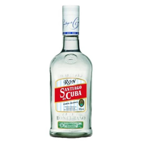 RON SANTIAGO DE CUBA CARTA BLANCA 12x0.70 L.