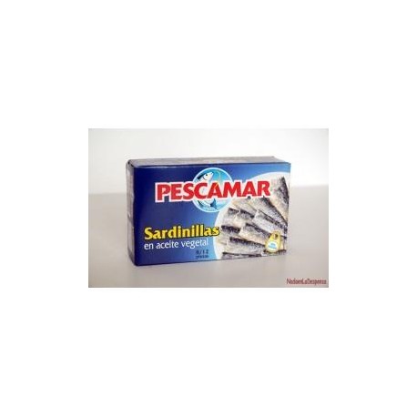 SARDINILLAS PESCAMAR A/VEGETAL 50x81 GR.