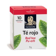 INFUSIÓN CARMENCITA TÉ ROJO 20X10 UND.