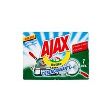 ESTROPAJO AJAX BRILLOS 20x7 UND.