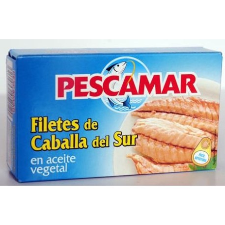 FILETES DE CABALLA PESCAMAR 50x81 GR.