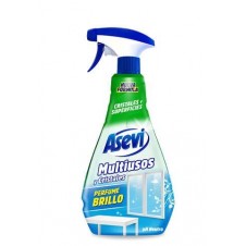 MULTIUSOS Y LIMPIACRISTALES ASEVI PISTOLA 12x750 ML.