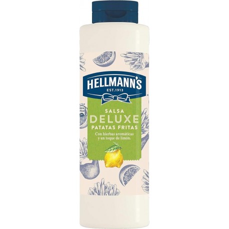 SALSA PATATAS FRITAS DELUXE HELLMANN´S 6x850 ML.