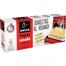 LASAÑA HORNO GALLO 14x224 GR.