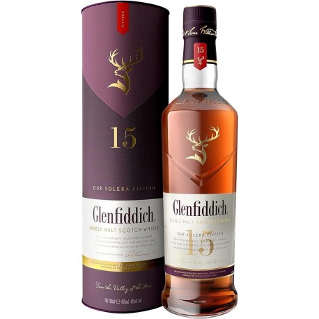 WHISKY GLENFIDDICH 15 AÑOS 6x0.70 L.