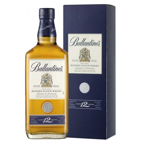 WHISKY BALLANTINES 12 AÑOS 12x0.70 L.