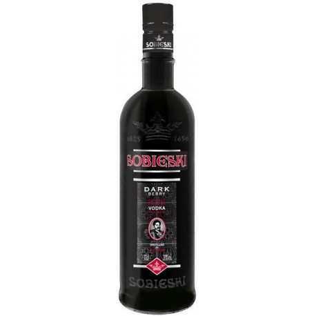 LICOR DE VODKA SOBIESKI DARK BER. 6x0,70 L.