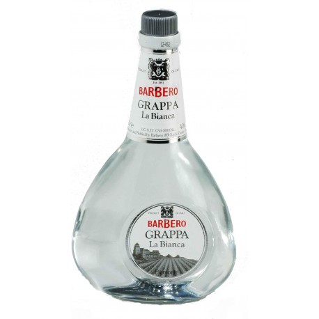 AGUARDIENTE BARBERO GRAPPA BLANCA 6x0.70 L.