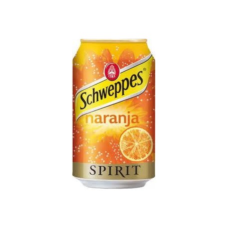 SCHWEPPES NARANJA LATA 24x33 CL.