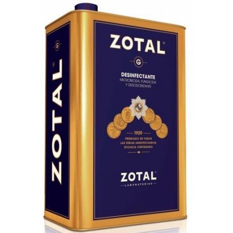 DESINFECTANTE ZOTAL D NEGRO 24x870 ML.