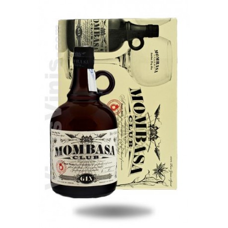 GINEBRA MOMBASA CLUB ESTUCHE 2 COPAS x3 UND.