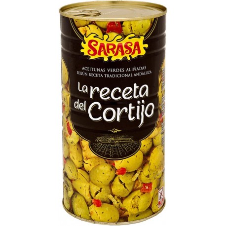 ACEITUNAS SARASA LA RECETA DEL CORTIJO 3x5 KG.