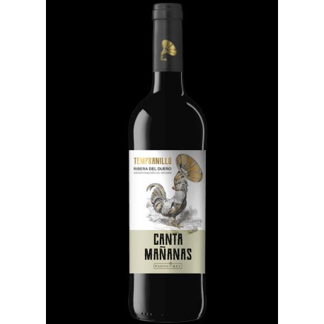 VINO CANTA MAÑANAS TEMPRANILLO R. DUERO 6x0,75 L.