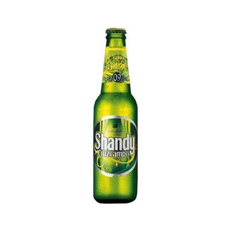 CERVEZA SHANDY CRUZCAMPO LIMON 24x25 CL.