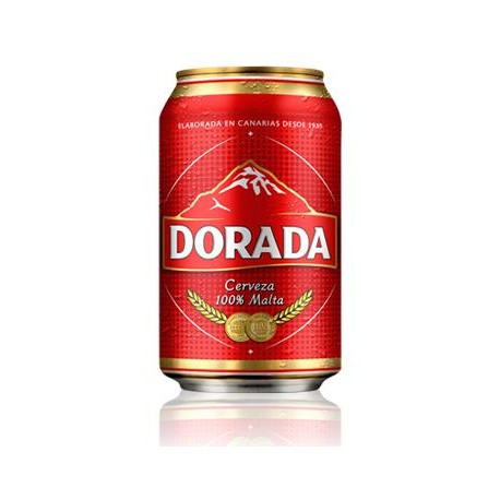 CERVEZA DORADA LATA 24x33 CL.