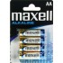 PILA MAXELL ALKALINA LR06 AA 12x4 UND.