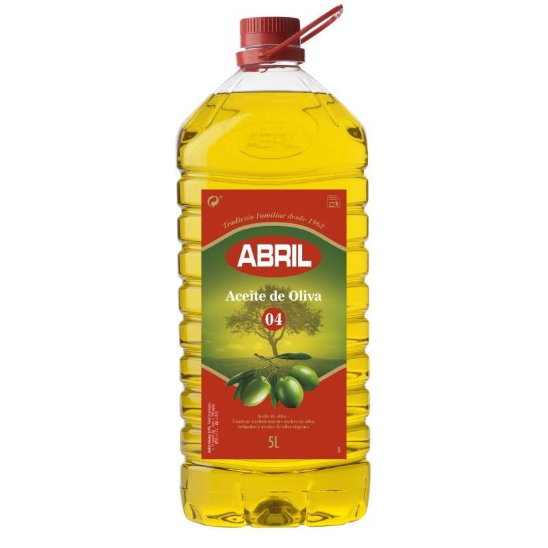 Aceite Abril Oliva Suave Garrafa 3x5 L Comercial De León