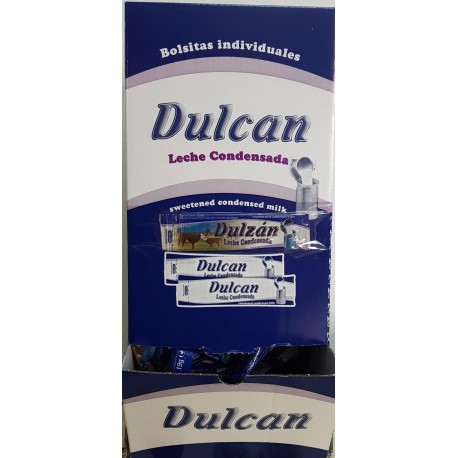 LECHE DULCAN CONDENSADA STICK EXPOSITOR 240 UND.