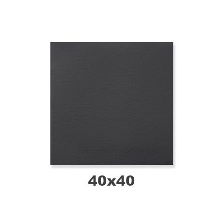 SERVILLETA 40x40 NEGRA ESPECIAL JOKER 24x50 UND.