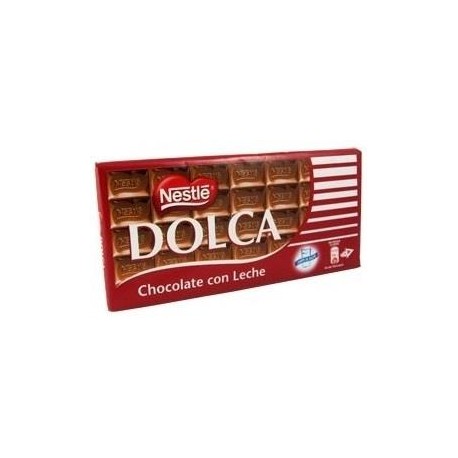 CHOCOLATE DOLCA CON LECHE 34x125 GR.