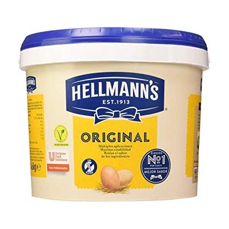 MAYONESA HELLMANN´S CUBO 5 L.