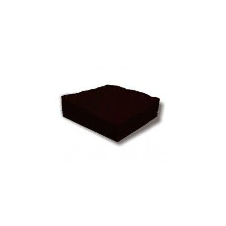 SERVILLETA 30x30 THREE NEGRA 48x60 UND.